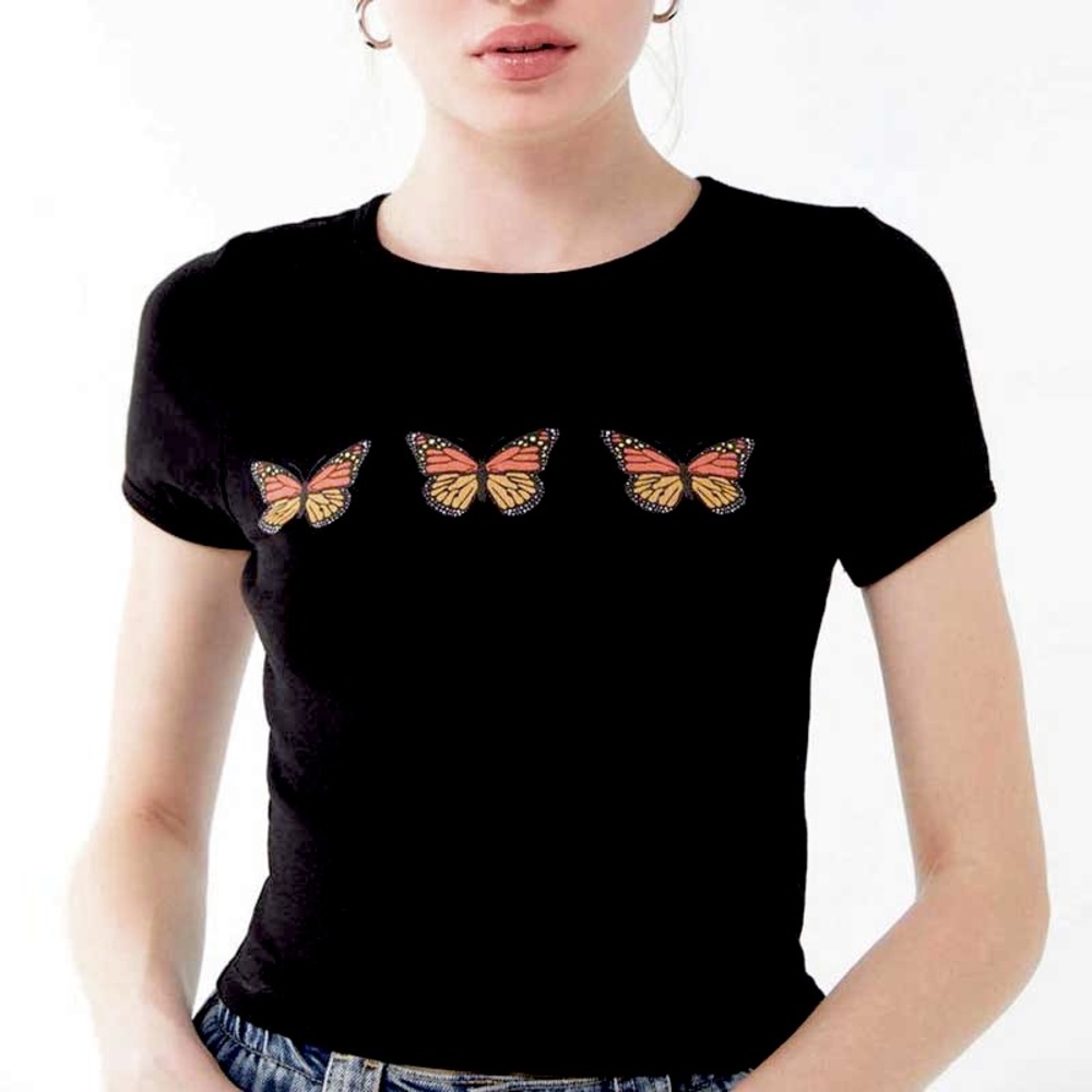 Urban Outfitters Tri Butterfly Tee